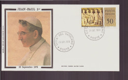 Vatican, Enveloppe Du 28 Septembre 1978 " Jean-Paul 1er - Brieven En Documenten