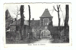 Grune  Entrée Du Château - Nassogne