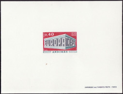 Andorre Français - Andorra épreuve 1969 Y&T N°EL194 - Michel N°DP214 *** - 40c EUROPA - Covers & Documents