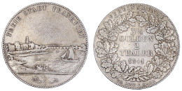 Doppeltaler 1841. Stadtansicht. Sehr Schön, Kl. Kratzer. Jaeger 15. Thun 130. AKS 3. - Goldmünzen