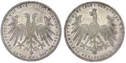 Gedenkdoppelgulden 1848. Constituirende Versammlung. Vorzüglich. Jaeger 45. Thun 134. AKS 38. - Monedas En Oro