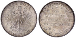 Vereinstaler 1859. Schillers 100 J. Geburtstag. Vorzüglich, Kl. Randfehler. Jaeger 50. Thun 139. AKS 43. - Gold Coins