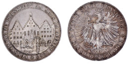 Vereinstaler 1863, Fürstentag. Gutes Vorzüglich, Schöne Tönung. Thun 147. AKS 45. Jaeger 52. - Gold Coins