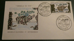 NOUVELLE CALEDONIE - Enveloppe FDC En 1962 - Corbeille De Yaté - Briefe U. Dokumente