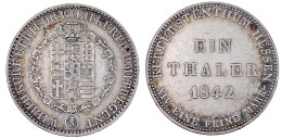 Taler 1842. Sehr Schön. Jaeger 32. Thun 184. AKS 46. Kahnt 252. - Pièces De Monnaie D'or