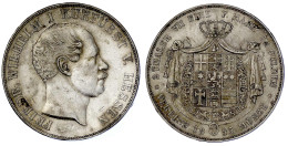 Doppeltaler 1855. Mit CP Am Halsabschnitt. Sehr Schön, Kl. Kratzer. Jaeger 47. Thun 188. AKS 60. - Pièces De Monnaie D'or