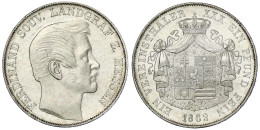 Vereinstaler 1862. Vorzüglich/Stempelglanz, Min. Randfehler, Selten In Dieser Erhaltung. Jaeger 91. Thun 202. AKS 172. - Pièces De Monnaie D'or