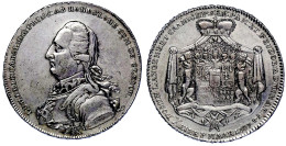 Konventionstaler 1797, Nürnberg. Brustbild N.l./Gekröntes Wappen. 28,00 G. Fast Vorzüglich, Selten. Albrecht 181. Davenp - Pièces De Monnaie D'or