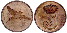 Kupfer Schnepfenheller O.J.(1927). Fliegende Schnepfe/gekr. Monogramm. 20 Mm. Vorzüglich/Stempelglanz, Selten. Zilch 12b - Gold Coins