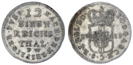 1/12 Taler 1715 FW. Gutes Sehr Schön. Noss 643. - Pièces De Monnaie D'or