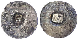 Gegenstempel Des Märkischen Kreises (Schachbalken) Auf Dortmunder Schilling 1660. Sehr Schön. Slg. Lejeune 1364. - Monedas En Oro