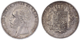 Vereinstaler 1860 B. Fast Vorzüglich, Kl. Randfehler. Jaeger 55. Thun 241. AKS 25. - Pièces De Monnaie D'or