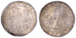 Reichstaler 1605 HR, Dresden. Rs. Kleine Brustbilder. 29,20 G. Sehr Schön. Schnee 760. Keilitz/Kahnt. 227. - Gold Coins