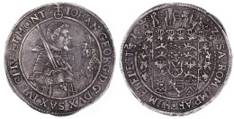 Reichstaler 1620 Mmz. Schwan. Die Rechte Hand Weist Nach Oben. 29,09 G. Sehr Schön, Kl. Schrötlingsfehler Am Rand, Schön - Pièces De Monnaie D'or