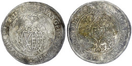 Kippertaler Zu 40 Groschen 1622, Mzz. Schwan, Dresden, Mit Sechsblättriger Rosette. 22,59 G. Sehr Schön. Rahnenführer/Kr - Pièces De Monnaie D'or