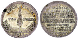 Doppelgroschen 1727, A.d. Tod Von Christiane Eberhardine. Zypresse Zwischen Zwei Pyramiden. Sehr Schön, Kl. Zainende. Sl - Gold Coins