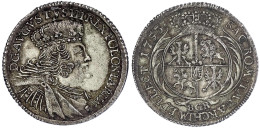 8 Groschen 1753 Leipzig. Gutes Sehr Schön. Kahnt 682f. Gumowski 2164. Olding 470. - Gold Coins