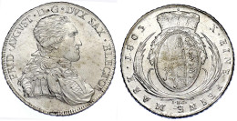 Konventionstaler 1803 IEC, Dresden. Gutes Vorzüglich, Min. Berieben. Buck 211e. Davenport. 850. Thun 289. - Pièces De Monnaie D'or