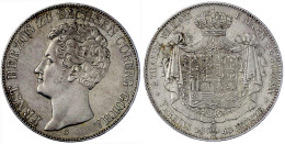 Doppeltaler 1843 G. Auflage Nur 5350 Ex. Sehr Schön/vorzüglich, Kl. Randfehler. Jaeger 273. AKS 70. - Pièces De Monnaie D'or