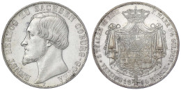 Doppeltaler 1854 F. Gutes Vorzüglich, Kl. Kratzer. Jaeger 288. Thun 499. AKS 99. - Goldmünzen