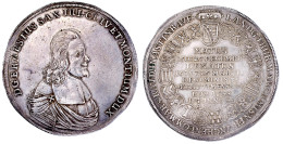 Breiter Reichstaler 1675, Gotha. Auf Seinen Tod. 29,18 G. Vorzüglich, Min. Kratzer, Feine Tönung, Selten. Steguweit 126. - Gold Coins