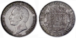 Vereinsdoppeltaler 1843. Sehr Schön, Kl. Randfehler. Jaeger 439. Thun 376. AKS 181. - Pièces De Monnaie D'or