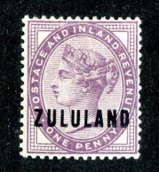 7523 BCx Zululand 1888 Scott # 2 MNG (offers Welcome) - Zululand (1888-1902)