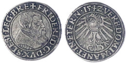 Groschen 1542. Gutes Sehr Schön, Schöne Patina, Selten. Fr.u.S. 1352. Kopicki 4920 (R). - Pièces De Monnaie D'or