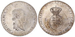 Speciestaler/ 60 Schilling 1788 B/MF. Vorzügliches Prachtexemplar, Selten In Dieser Erhaltung. Davenport. 1311. Hede 39. - Gouden Munten