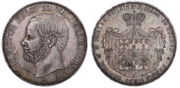 Vereinsdoppeltaler 1856 A. Fast Stempelglanz, Prachtexemplar Mit Schöner Patina. Jaeger 44. Thun 409. AKS 44. - Monedas En Oro