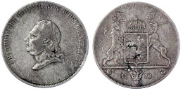 Kronentaler 1810, Kleiner Kopf. Fast Sehr Schön, Schrötlingsfehler. Jaeger 23. Thun 424. AKS 35. - Pièces De Monnaie D'or