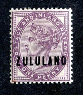 7524 BCx Zululand 1888 Scott # 2 M* (offers Welcome) - Zoulouland (1888-1902)