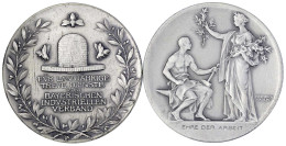 2 X Silberne Preismedaille V. H. Wadere O.J. (geprägt Bei Poellath Schrobenhausen) Des Bayerischen Industriellen Verband - Autres & Non Classés