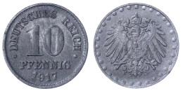 1917 Ohne Mz., Mit Perlkreis. Vorzüglich, Selten. Jaeger 298Z. - Other & Unclassified