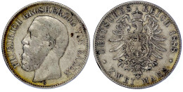 2 Mark 1888 G. Sehr Schön. Jaeger 26. - Andere & Zonder Classificatie