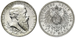 5 Mark 1902. 50 Jähriges Regierungsjubiläum. Vorzüglich. Jaeger 31. - Otros & Sin Clasificación