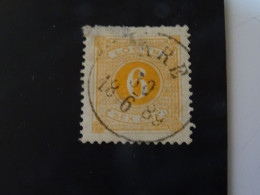 SUEDE Oblitération 1889 - Postage Due