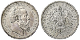 5 Mark 1891 A. Vorzüglich, Kl. Kratzer. Jaeger 71. - Otros & Sin Clasificación