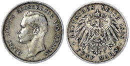 5 Mark 1898 A. Sehr Schön, Kl. Kratzer. Jaeger 73. - Otros & Sin Clasificación