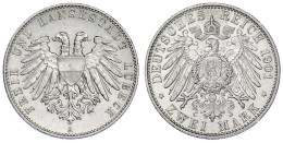 2 Mark 1901 A. Gutes Vorzüglich, Winz. Randfehler. Jaeger 80. - Otros & Sin Clasificación