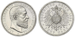 5 Mark 1895 A. Vorzüglich/Stempelglanz Aus Polierte Platte, Kl. Kratzer. Jaeger 146. - Autres & Non Classés