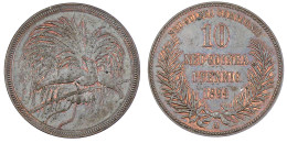 10 Neuguinea-Pfennig 1894 A. Vorzüglich. Jaeger 703. - Duits Nieuw-Guinea