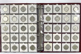 Komplettsammlung Der 2 Und 5 Mark Silbermünzen Luther, Hindenburg Und Garnisionskirche, 97 Versch. Silbermünzen. 6 X 2 U - Otros & Sin Clasificación