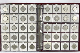 Komplettsammlung Der 2 Und 5 Mark Silbermünzen Luther, Hindenburg Und Garnisionskirche, 97 Versch. Silbermünzen. 6 X 2 U - Other & Unclassified