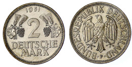 1951 F. Erstabschlag/Polierte Platte, Nur Min. Berührt, Prachtexemplar. Jaeger 386. - Andere & Zonder Classificatie