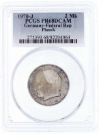 1970 J. Im PCGS-Blister Mit Grading PR 68 DCAM (Top Pop, Das Beste Gegradete Ex.). Polierte Platte. Jaeger 392. - Other & Unclassified