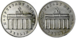 2 X 5 Mark Brandenburger Tor: 1984 Und 1986. Beide Stempelglanz. Jaeger 1536 (2). - Other & Unclassified