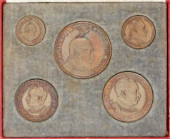 Proben-Satz 2, 3, 5, 10 Und 20 Mark 1913, Von Karl Goetz In Bronze. Im Originaletui (Altersspuren). Polierte Platte, Sch - Otros & Sin Clasificación