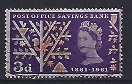 GB 1961 Post Office Savings Bank (o) Mi.344 - Usati