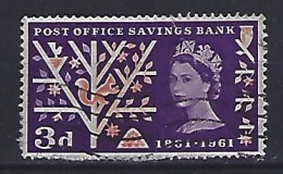 GB 1961 Post Office Savings Bank (o) Mi.344 - Usati